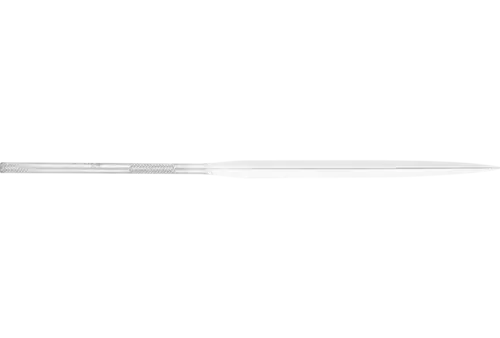 Precyzyjny pilnik igiełkowy trójkątny dolnotnący 140 mm nacięcie szwajcarskie 1, średni 1