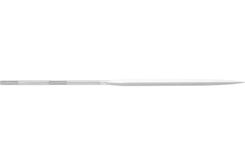 Precyzyjny pilnik igiełkowy trójkątny dolnotnący 180 mm nacięcie szwajcarskie 2, średnio drobny 1