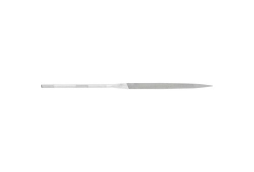 Precyzyjny pilnik igiełkowy płaski, zaokrąglone krawędzie 180 mm nacięcie szwajcarskie 0, zgrubny 1