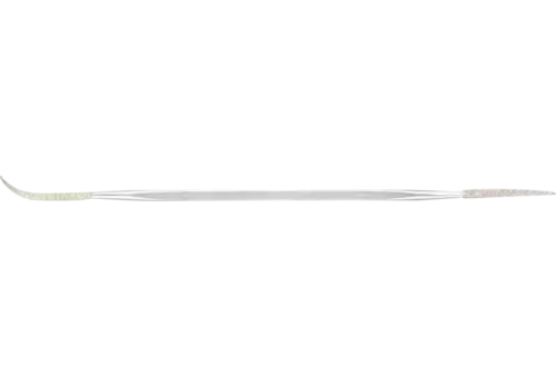 Diamentowy pilnik do żłobków trójkątny,150 mm D126 (średni) do kompleksowej geometrii materiałów twardych 1