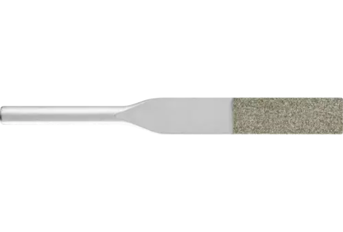 Pilniki diamentowe do pilarek ręcznych stożkowo-płaskich 6,3 × 1,0 × 55 mm trzpień Ø 3 mm D126 (średni), komplet 1