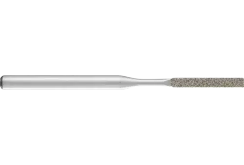 Pilniki diamentowe do pilarek ręcznych płaskich 2,0 x 1,0 x 50 mm trzpień Ø 3 mm D126 (średni) obustronny 1