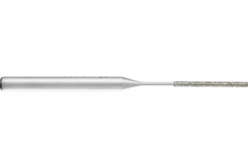 Pilniki diamentowe do pilnikarek ręcznych, okrągłe Ø 1,0 x 50 mm, trzpień Ø 3 mm D126 (średni), komplet 1