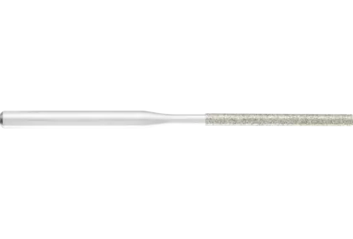 Pilniki diamentowe do pilnikarek ręcznych, okrągłe Ø 2,0 × 60 mm, trzpień Ø 3 mm D126 (średni), komplet 1
