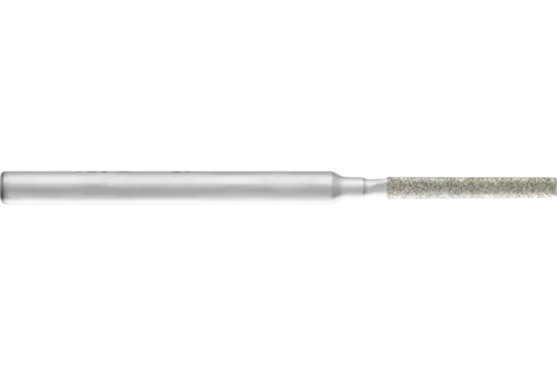 Pilniki diamentowe do pilnikarek ręcznych, soczewkowe 2,0 x 1,0 x 50 mm, trzpień Ø 3 mm D126 (średni), komplet 1