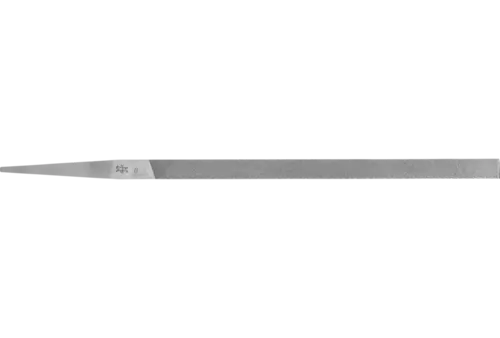 Precyzyjny pilnik sztyftowy płaski wąski 150 mm nacięcie szwajcarskie 0, zgrubny 1