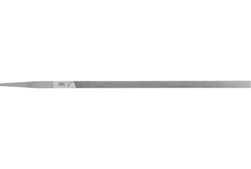 Precyzyjny pilnik sztyftowy płaski bardzo wąski 150 mm nacięcie szwajcarskie 2, średnio drobny 1