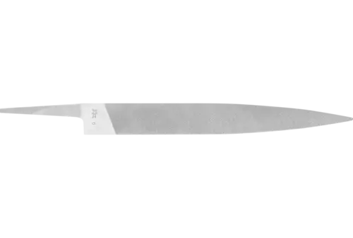Precyzyjny pilnik z chwytem nożowy 150 mm nacięcie szwajcarskie 0, zgrubny 1