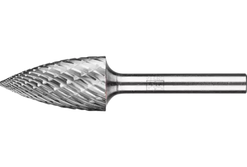 Wysokowydajny trzpień frezarski ze stopów twardych ALLROUND kształt pocisku SPG Ø 16 x 30 mm trzonek Ø 6 mm uniwersalny 1