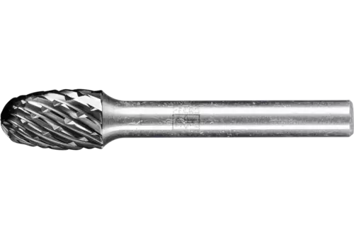 Wysokowydajny trzpień frezarski ze stopów twardych ALLROUND kształt kropli TRE Ø 10 x 16 mm, trzonek Ø 6 mm HICOAT uniwersalny 1