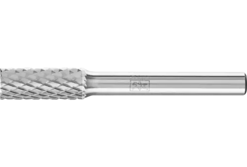 Trzpień frezarski HM, kształt walcowy ZYAS z uzębieniem czołowym Ø 08 x 20 mm trzpień Ø 6 mm Z4 uniwersalny 1