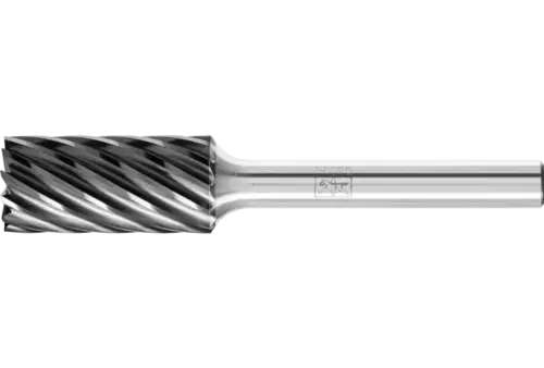 Wysokowydajny trzpień frezarski ze stopów twardych INOX, kształt walcowy ZYAS z uzębieniem czołowym Ø 12 x 25 mm, trzonek Ø 6 mm 1