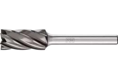 Wysokowydajny trzpień frezarski HM ALU walcowy ZYAS z uzębieniem czołowym Ø 12x25 mm trzpień Ø 6mm do aluminium / metau 1