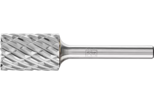 Wysokowydajny trzpień frezarski ze stopów twardych STEEL, kształt walcowy ZYAS z uzębieniem czołowym Ø 16 x 25 mm trzonek... 1
