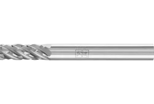 Wysokowydajny trzpień frezarski ze stopów twardych STEEL walcowy ZYA Ø 06 × 16 mm trzpień Ø 6 mm do stali 1