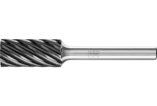 Wysokowydajny trzpień frezarski ze stopów twardych INOX kształt walcowy ZYA Ø 12 × 25 mm trzpień Ø 6 mm HICOAT 1