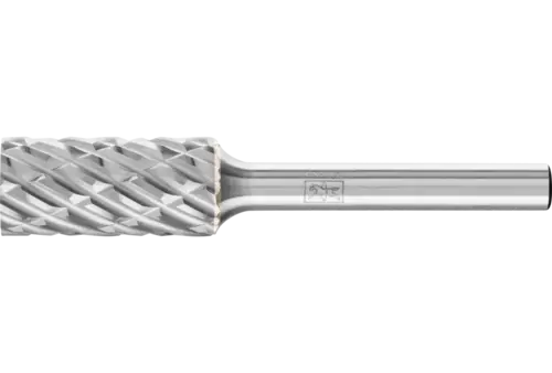 Wysokowydajny trzpień frezarski ze stopów twardych STEEL walcowy ZYA Ø 12 × 25 mm trzpień Ø 6 mm do stali 1