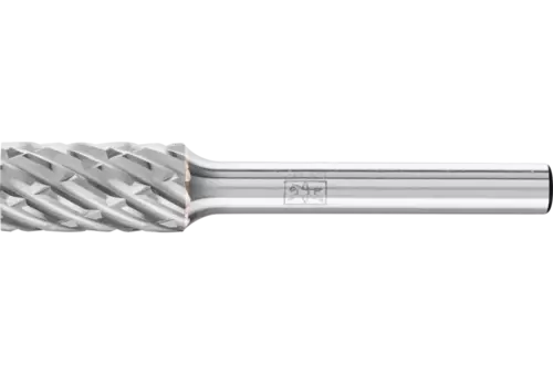 Wysokowydajny trzpień frezarski ze stopów twardych STEEL walcowy ZYA Ø 10 × 20 mm trzpień Ø 6 mm do stali 1