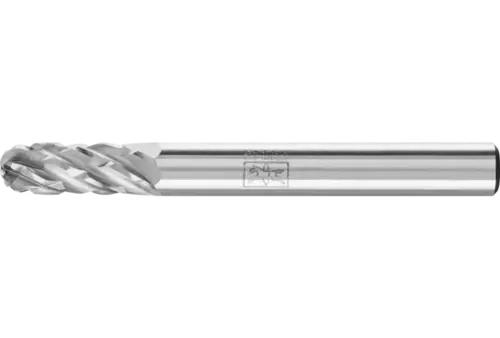 Wysokowydajny trzpień frezarski ze stopów twardych STEEL kształt kulisto-walcowy WRC Ø 06 × 16 mm trzpień Ø 6 mm do... 1