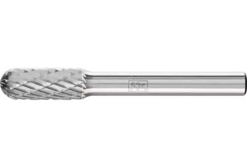 Trzpień frezarski ze stopów twardych kształt kulisto-walcowy WRC Ø 08 × 20 mm trzpień Ø 6 mm Z3P uniwersalne średnie krzyżowe 1
