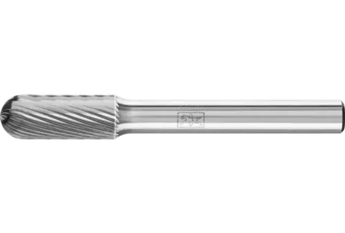 Trzpień frezarski ze stopów twardych kształt kulisto-walcowy WRC Ø 08 × 20 mm trzpień Ø 6 mm Z5 uniwersalne drobne 1