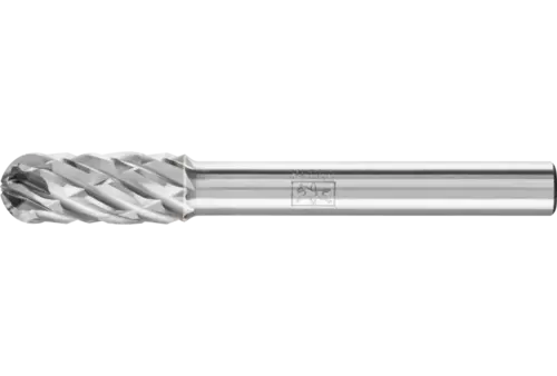 Wysokowydajny trzpień frezarski ze stopów twardych STEEL kształt kulisto-walcowy WRC Ø 08 × 20 mm trzpień Ø 6 mm do... 1