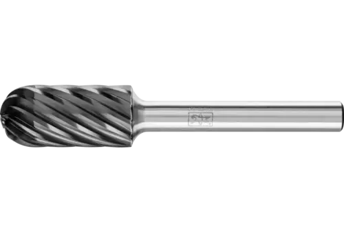 Wysokowydajny trzpień frezarski ze stopów twardych INOX kształt kulisto-walcowy WRC Ø 12 × 25 mm trzpień Ø 6 mm HICOAT 1