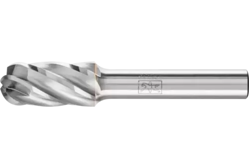 Wysokowydajny trzpień frezarski ze stopów twardych ALU kulisto-walcowy WRC Ø 12 x 25 mm, trzonek Ø 8 mm do aluminium... 1