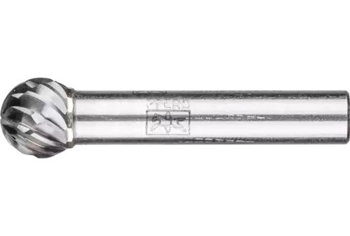 Wysokowydajny trzpień frezarski ze stopów twardych CAST kulisty KUD Ø 12 × 10 mm trzpień Ø 8 mm do żeliwa 1