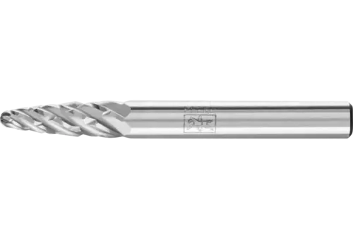 Wysokowydajny trzpień frezarski ze stopów twardych STEEL kształt drzewa RBF Ø 06 × 18 mm trzpień Ø 6 mm do stali 1
