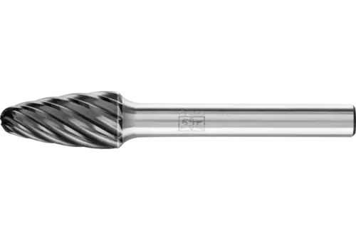 Wysokowydajny trzpień frezarski ze stopów twardych INOX kształt drzewa RBF Ø 10 × 20 mm trzpień Ø 6 mm HICOAT 1