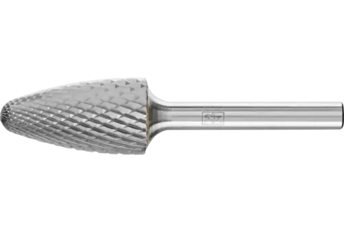 Trzpień frezarski ze stopów twardych kształt drzewa RBF Ø 16 × 30 mm trzpień Ø 6 mm Z4 uniwersalne średnio drobne 1