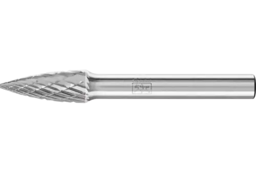 Trzpień frezarski ze stopów twardych kształt pocisku SPG Ø 08 × 20 mm trzpień Ø 6 mm Z3P uniwersalne średnie krzyżowe 1