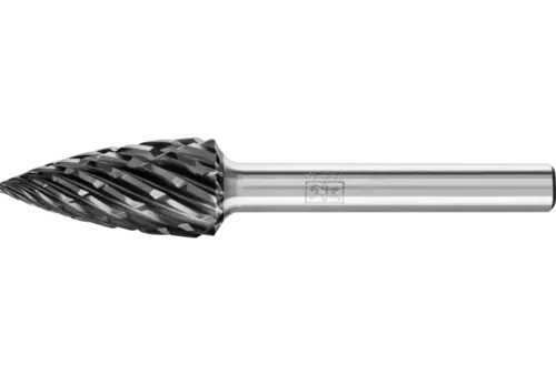 Wysokowydajny trzpień frezarski ze stopów twardych STEEL kształt pocisku SPG Ø 12 × 25 mm trzpień Ø 6 mm HICOAT do... 1