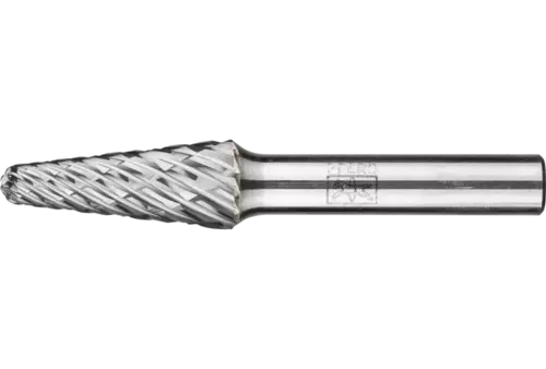 Wysokowydajny trzpień frezarski ze stopów twardych CAST kształt stożkowy KEL Ø 12 × 30 mm trzpień Ø 8 mm do żeliwa 1