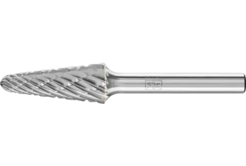 Wysokowydajny trzpień frezarski ze stopów twardych NON-FERROUS kształt stożkowy KEL Ø 12 × 30 mm trzpień Ø 6 mm 1