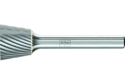 Trzpień frezarski ze stopów twardych kształt ostrosłupa ściętego WKN Ø 16 × 13 mm trzpień Ø 6 mm Z3 uniwersalne... 1