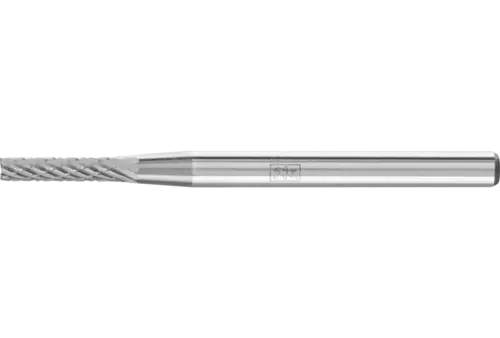 Trzpień frezarski HM, kształt walcowy ZYAS z uzębieniem czołowym Ø 02 x 10 mm trzpień Ø 3 mm Z4 uniwersalny 1