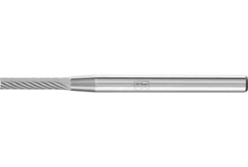 Trzpień frezarski ze stopów twardych walcowy ZYAS z uzębieniem czołowym Ø 02 × 10 mm trzpień Ø 3 mm Z5 uniwersalne drobne 1