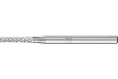 Trzpień frezarski ze stopów twardych kształt walcowy ZYA Ø 02 × 10 mm trzpień Ø 3 mm Z4 uniwersalne średnie krzyżowe 1