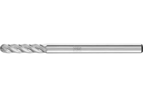 Wysokowydajny trzpień frezarski ze stopów twardych ALU kulisto-walcowy WRC Ø 03 x 13 mm, trzonek Ø 3 mm do aluminium... 1