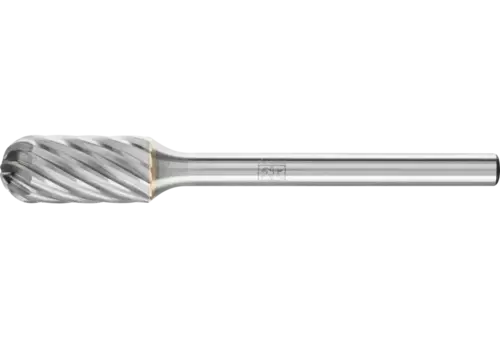 Wysokowydajny trzpień frezarski ze stopów twardych INOX kształt kulisto-walcowy WRC Ø 06 × 13 mm trzpień Ø 3 mm 1