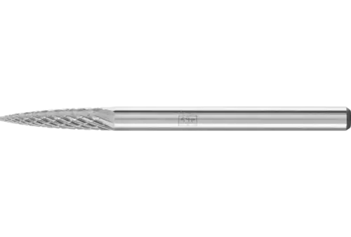 Trzpień frezarski ze stopów twardych kształt pocisku SPG Ø 03 × 13 mm trzpień Ø 3 mm Z4 uniwersalne średnio drobne 1