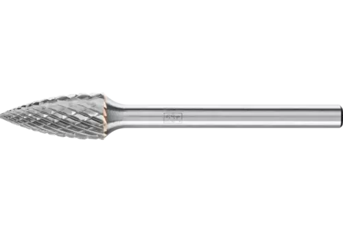Trzpień frezarski ze stopów twardych kształt pocisku SPG Ø 06 × 13 mm trzpień Ø 3 mm Z4 uniwersalne średnio drobne 1