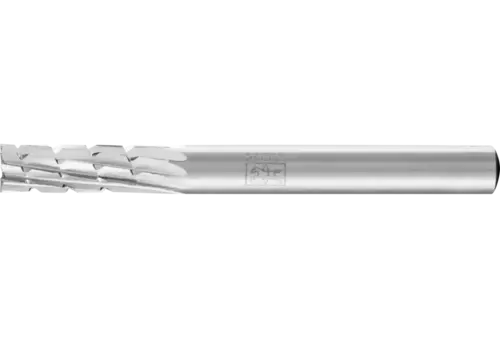 Trzpień frezarski HSS o kształcie walcowym z uzębieniem czołowym A-ST Ø 06 x 16 mm, trzonek Ø 6 mm Z 2 uniwersalny 1