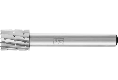 Trzpień frezarski HSS o kształcie walcowym z uzębieniem czołowym A-ST Ø 10 x 13 mm, trzonek Ø 6 mm Z 2 uniwersalny 1