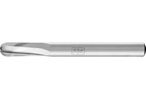 Trzpień frezarski HSS o kształcie kulisto-walcowym C Ø 06 × 16 mm trzpień Ø 6 mm Z 1 uniwersalne grube 1