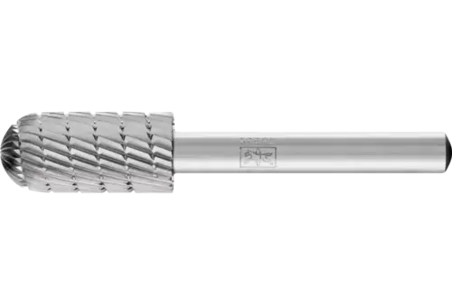 Trzpień frezarski HSS o kształcie kulisto-walcowym C Ø 12 × 25 mm trzpień Ø 6 mm Z 3 uniwersalne średnio drobne z... 1