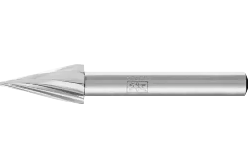 Trzpień frezarski HSS o kształcie ostrostożkowym G Ø 10 × 20 mm trzpień Ø 6 mm Z 1 uniwersalne grube 1