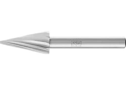 Trzpień frezarski HSS o kształcie ostrostożkowym G Ø 12 × 25 mm trzpień Ø 6 mm Z 1 uniwersalne grube 1